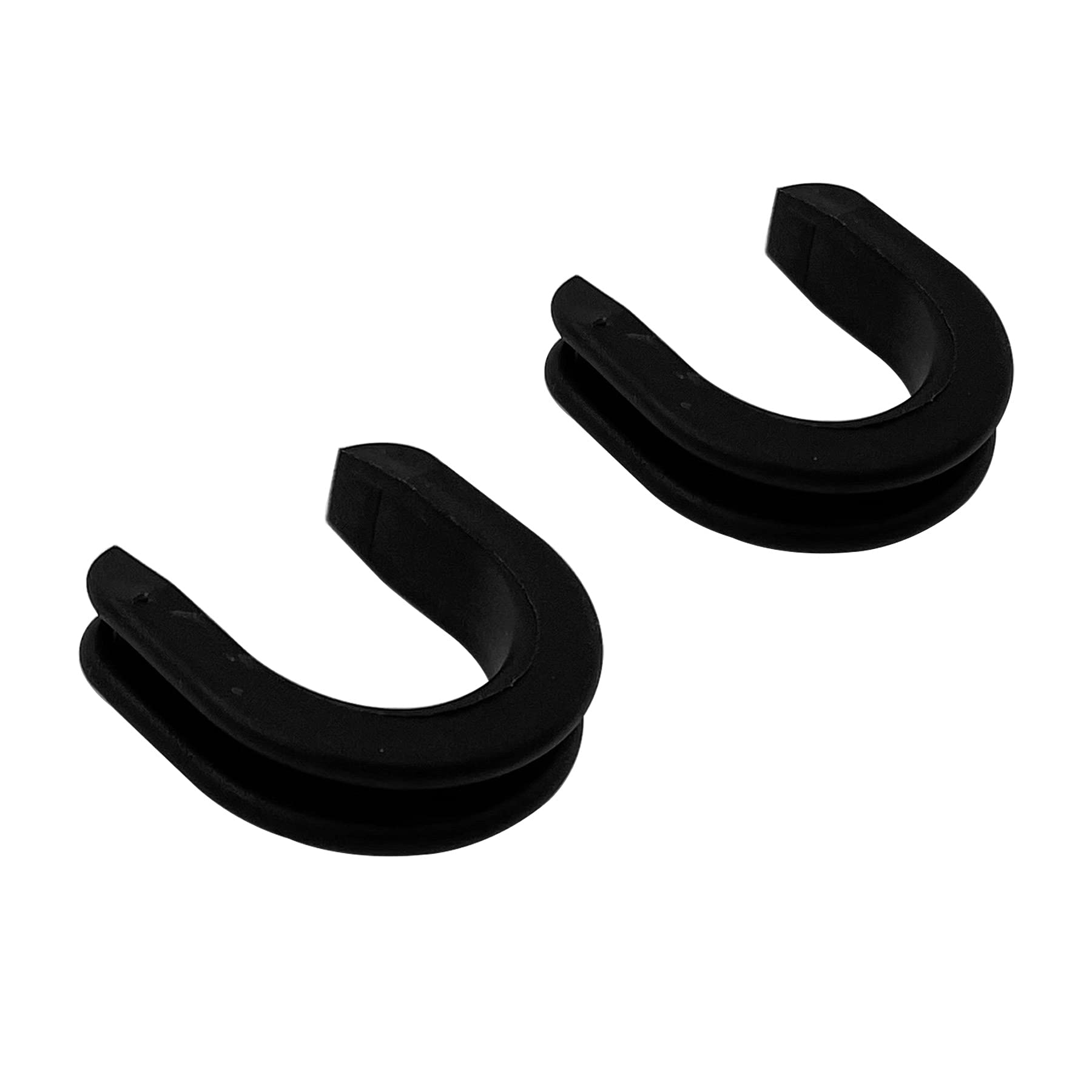 WZLW Sissy Bar Backrest Luggage Rack Side Plate mounting Bracket Grommet for Harley 52682-09, Black, H7104101