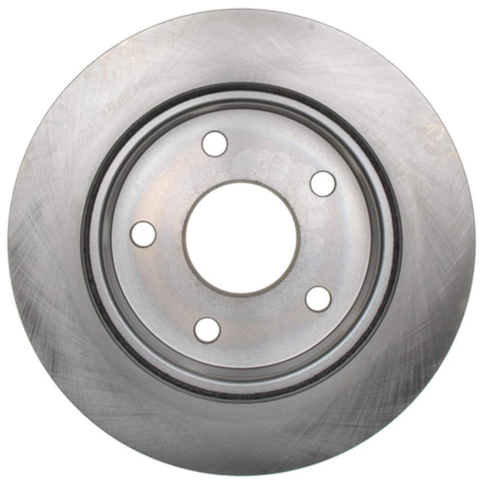 Raybestos Replacement Front Brake Rotor For Select Dodge Dakota & Mitsubishi Raider Model Years By: Raybestos (780258R), Silver