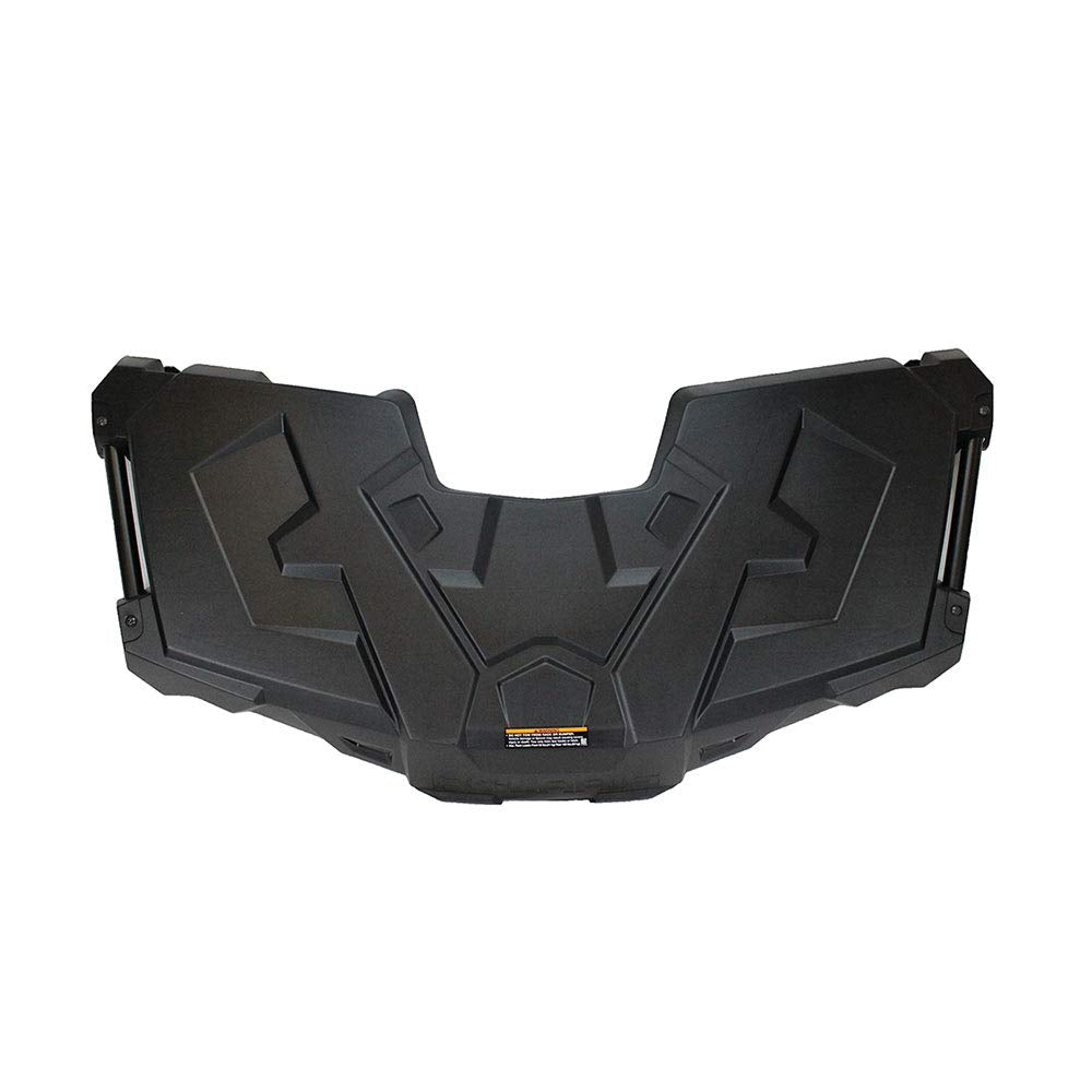 Polaris Atv Front Rack With Plugs Assembly, Gloss Black, Genuine Oem Part 2636440-070, Qty 1