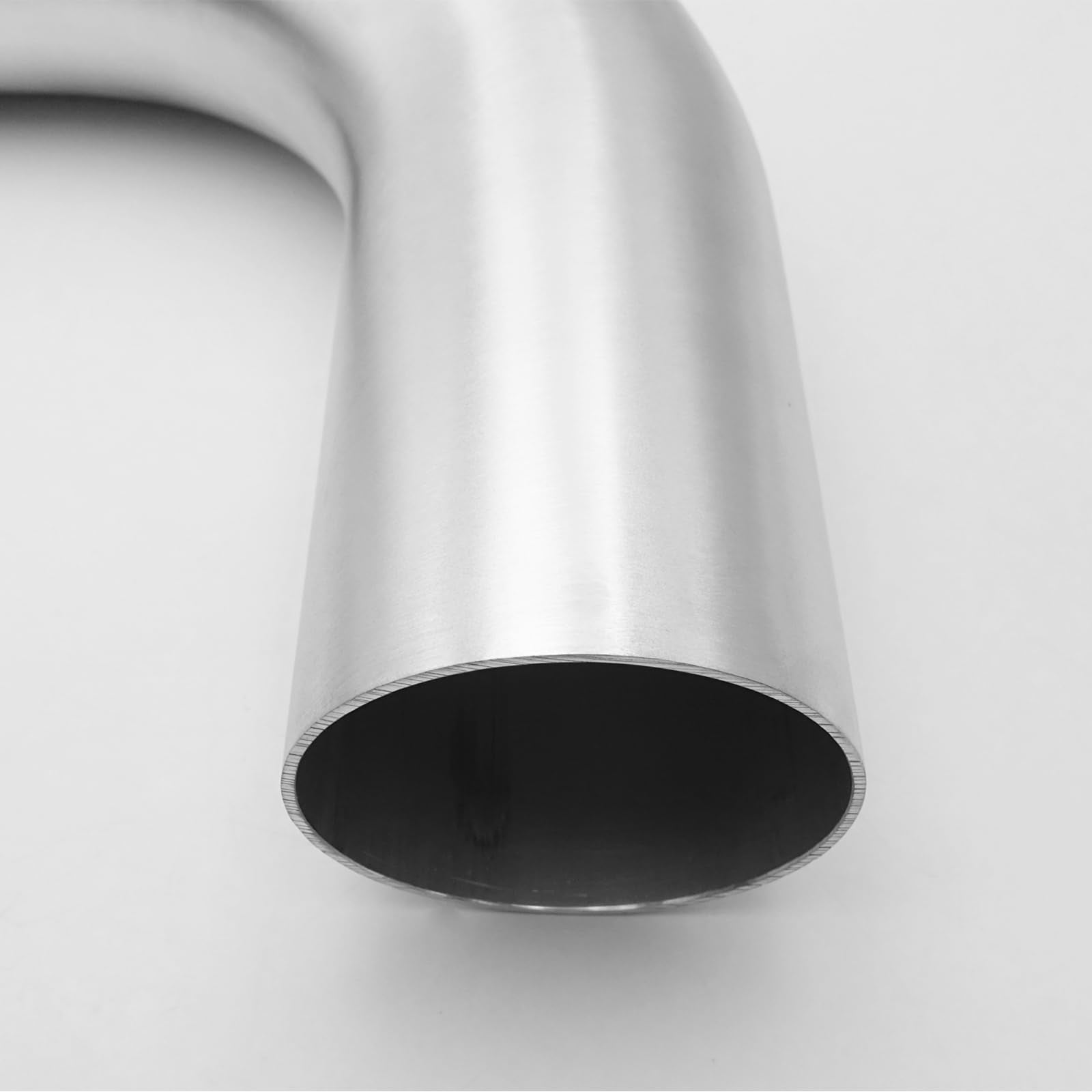 Ac Performance 2.75'' (70Mm) Od 90 Degree Aluminum Elbow Intercooler Pipe Air Intake Tube, 1.5D Radius, Brushed Finish