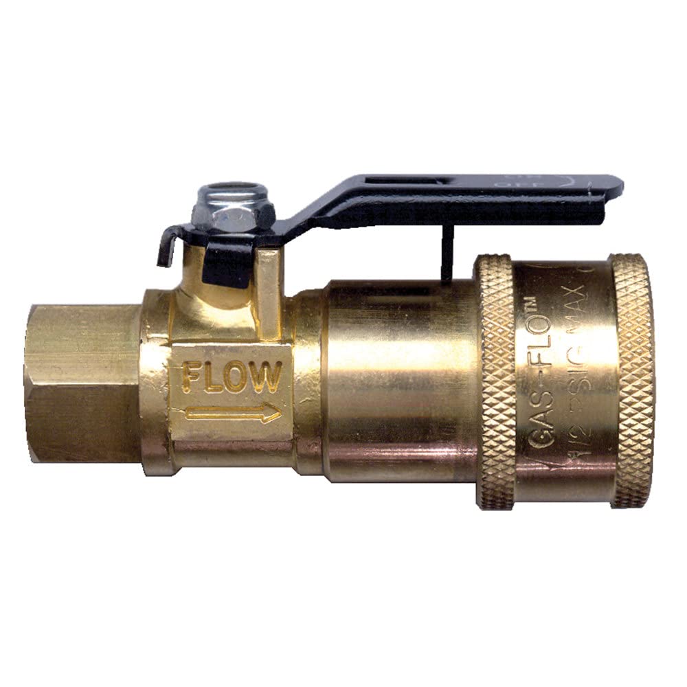 JR Products 0730435 Coupler with ShutOff