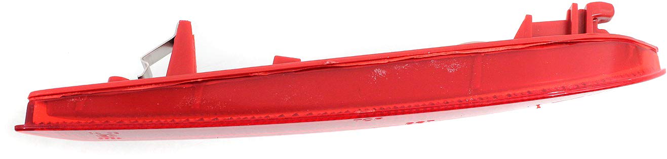 Evan Fischer Bumper Reflector Compatible with 2012-2014 Honda CR-V, 2010-2011 Insight, Fits 2011-2014 Acura TSX Wagon Rear Passe