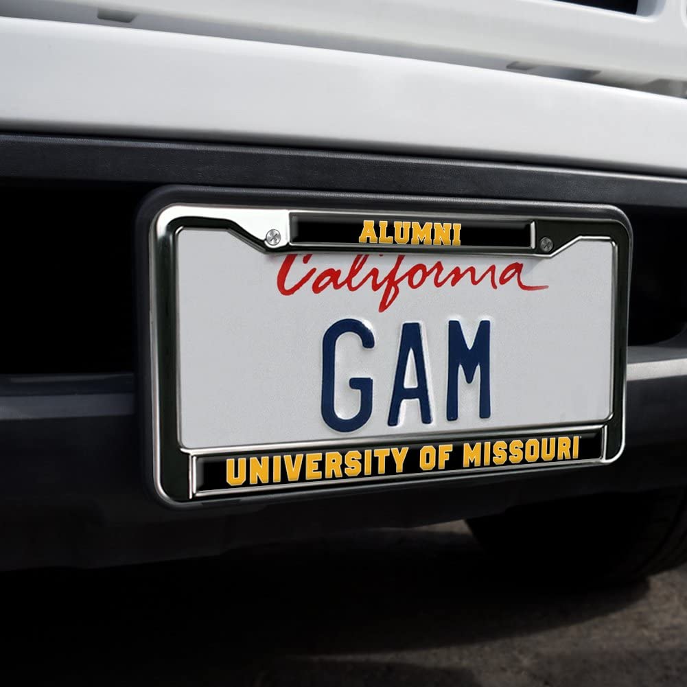 GRAPHICS & MORE Metal License Plate Frame - University of Missouri Alumni, Full Size, Standard, One Size