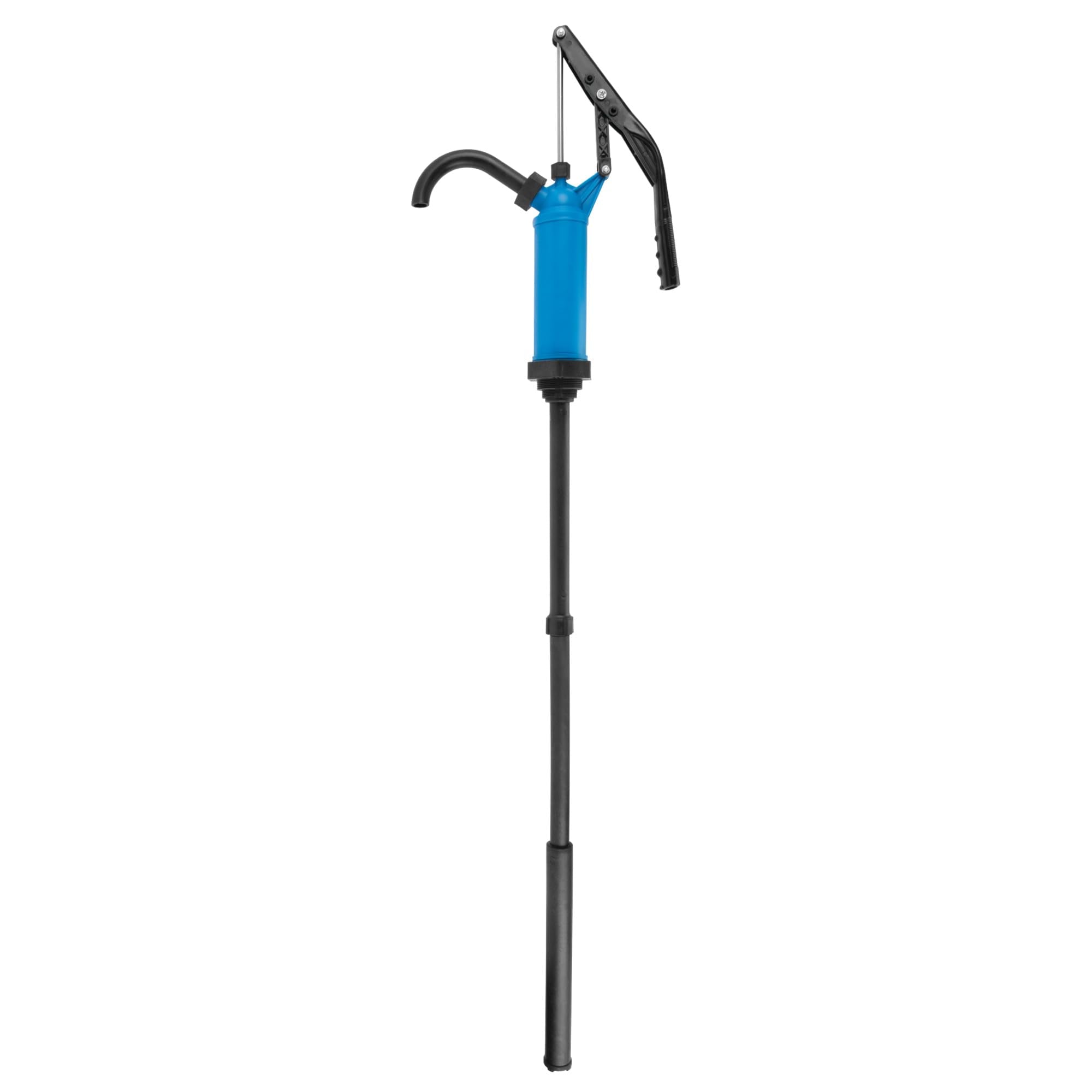 Performance Tool W54268 Blue General Purpose Lever Action Barrel Drum Pump - Fits 5 To 55 Gallon Drums