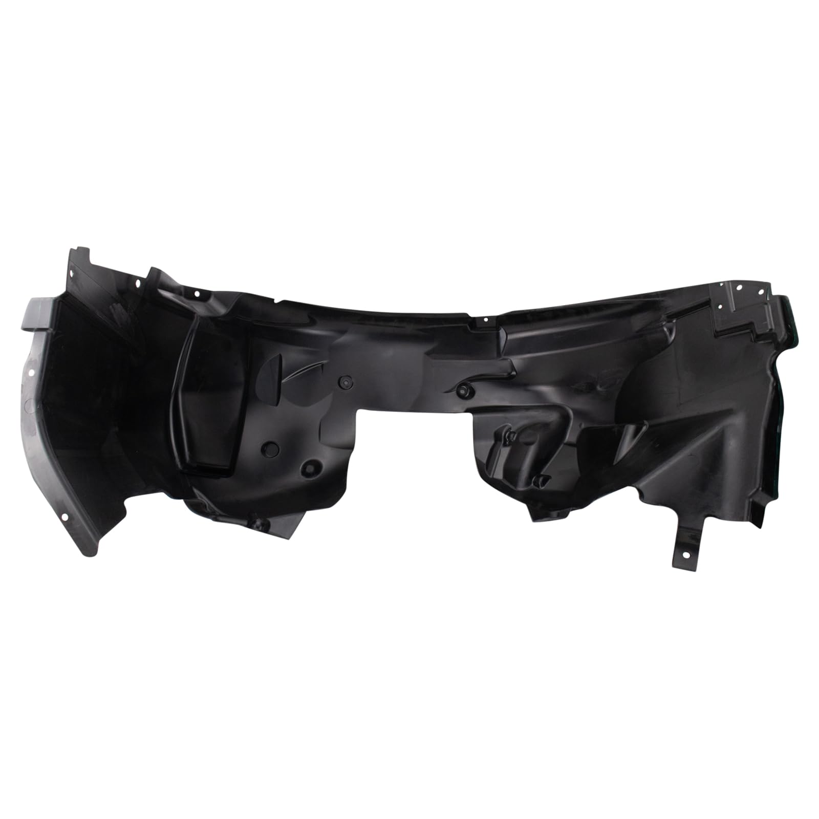 Trq Front Inner Fender Liner Set Compatible With 2015-2017 Ford Mustang Fo1248165 Fo1249165