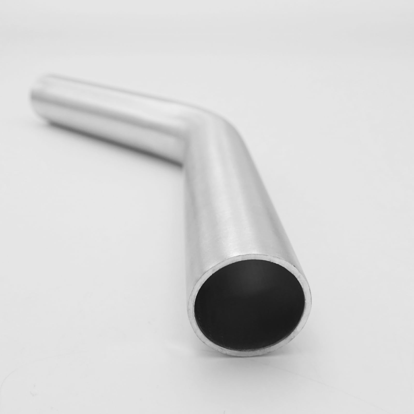 Ac Performance 1.25'' (32Mm) Od 45 Degree Aluminum Elbow Intercooler Pipe Air Intake Tube, 1.3D Radius, Brushed Finish