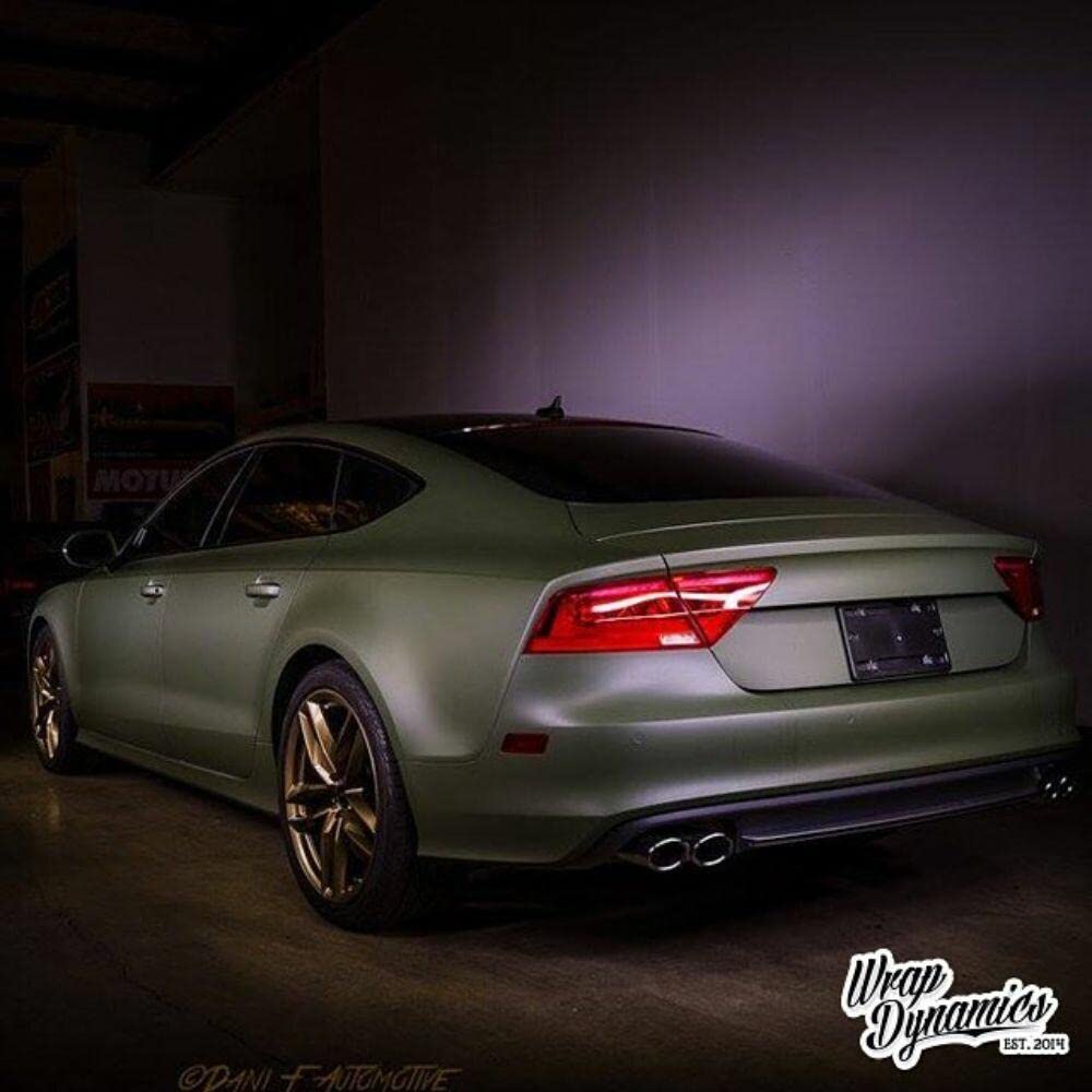 3M 1080 M26 Matte Military Green 5Ft X 1Ft (5 Sq/Ft) Car Wrap Vinyl Film