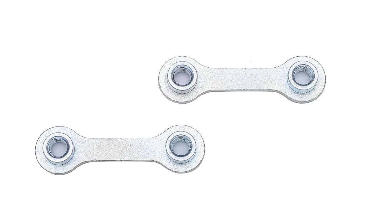 2 Bone Link Blocks And 4 Bolts Fits For Vance And Hines Exhaust Hardware Kit 21989