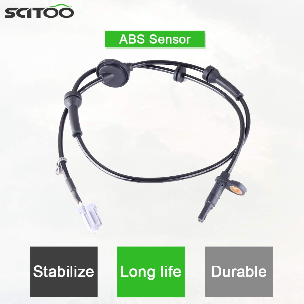 Scitoo 2 Pcs Front Left Right Abs Wheel Speed Sensors Fit For 2004 2005 2006 2007 2008 2009 For Nissan Quest Als359 Als310