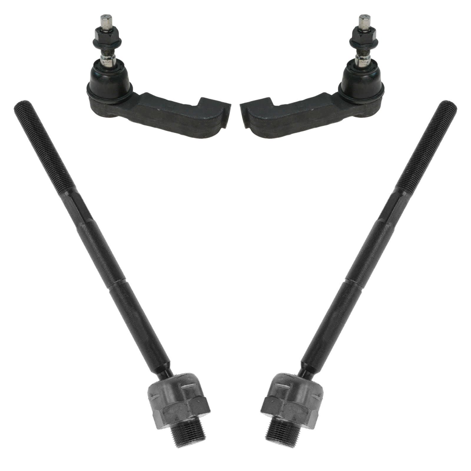 Trq Front Tie Rod Set Compatible With 2005 Jeep Liberty
