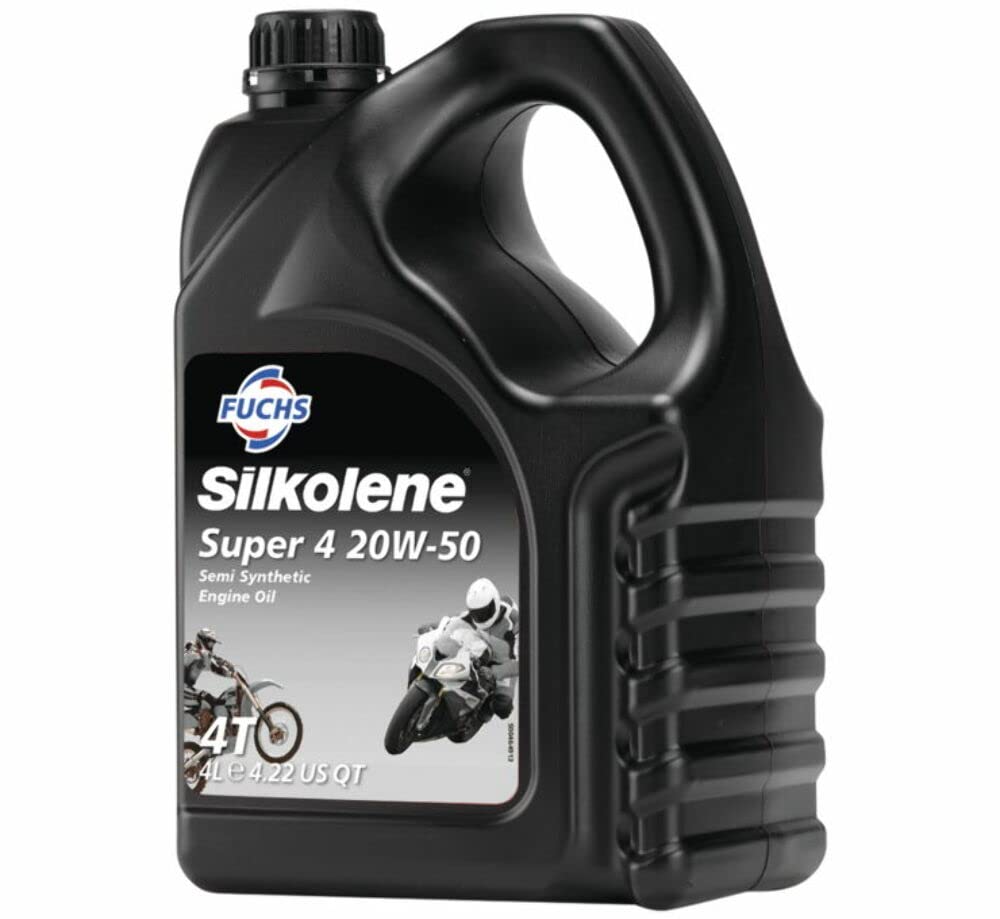 Silkolene 601452864 Super-4 Oil - 20W50-4L.
