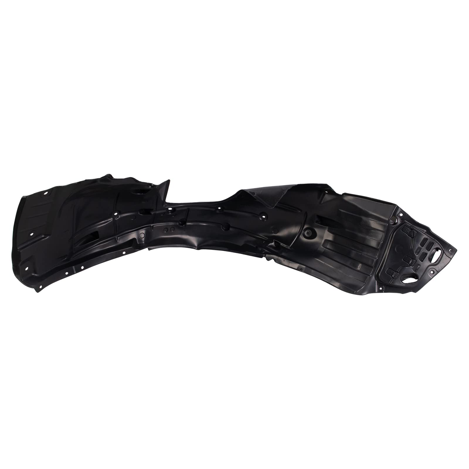 Trq Front Inner Fender Liner Set Compatible With 2019-2021 Honda Civic Ho1248186 Ho1249186