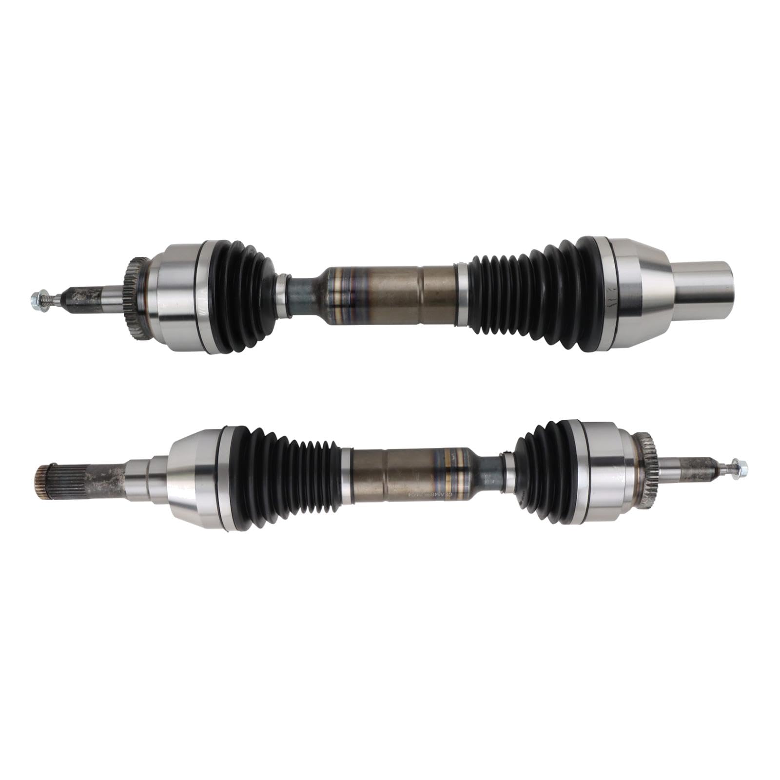 TRQ Front CV Axle Shaft Assembly Set Driver & Passenger Side Compatible with 2007-2015 Ford Expedition 2009-2014 F-150 Lincoln N