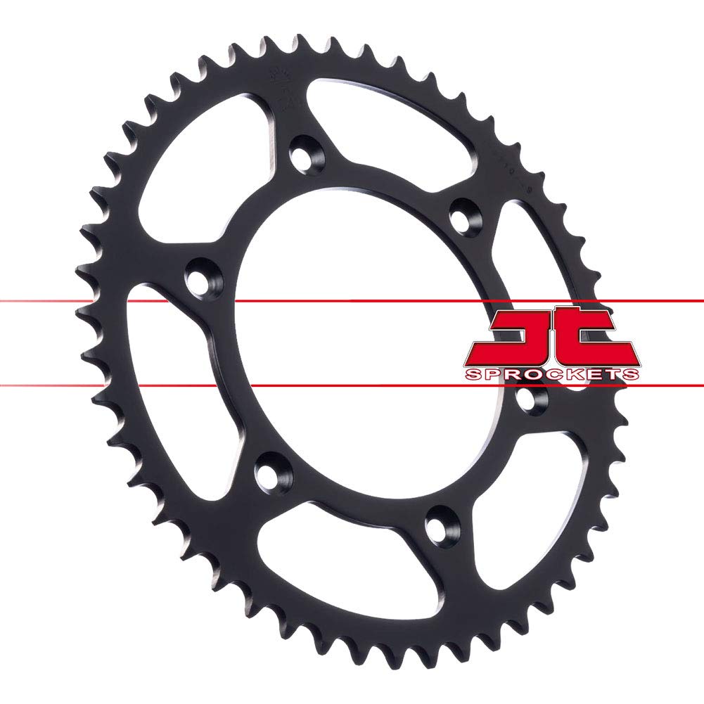Jt Sprockets Jtr210.49Sc 49 Tooth Self Cleaning Lightweight Steel Rear Sprocket, Single