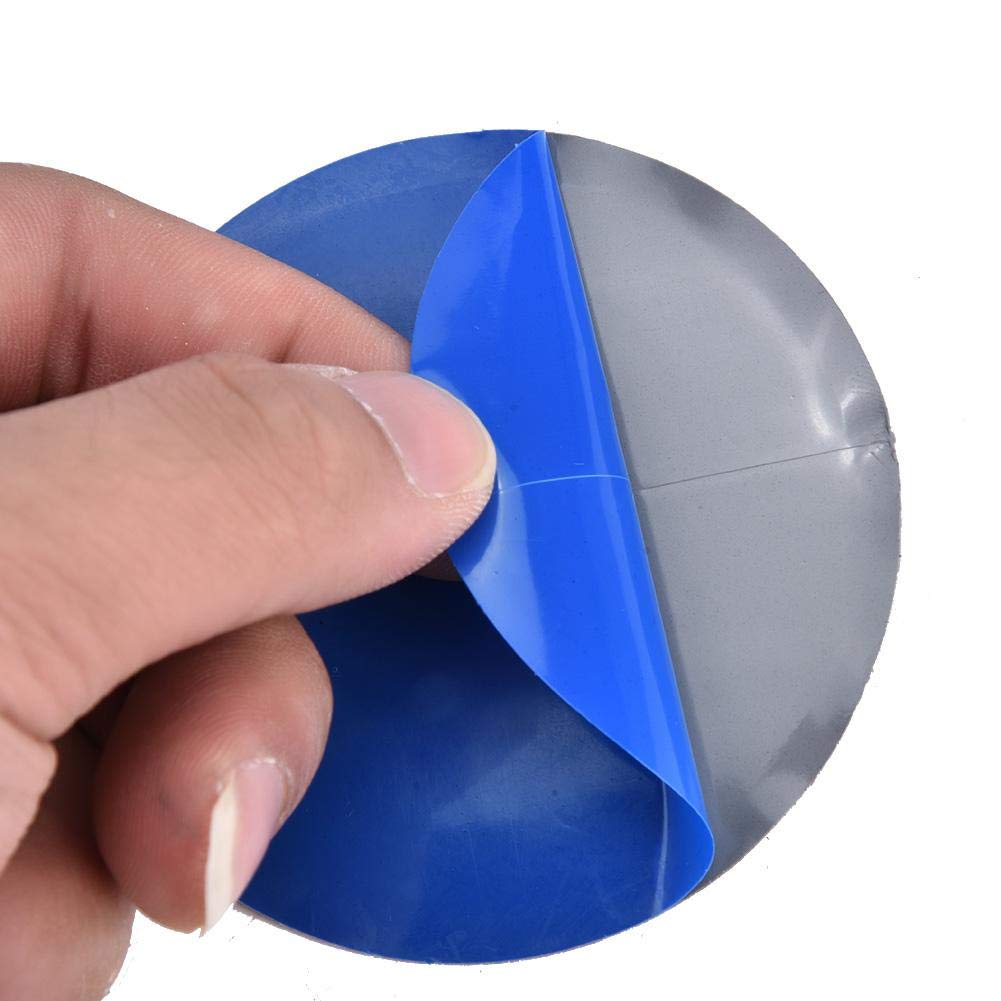 Tire Repair Patch, 36Pcs/Box 80mm Car Rubber Tire Tyre Puncture Repair Cold Patch Tubeless Patches Round Shape