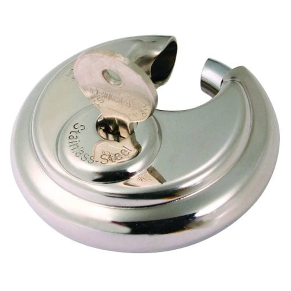 TRIMAX TRP170 Stainless Steel 70mm Round Padlock with 10mm Shackle