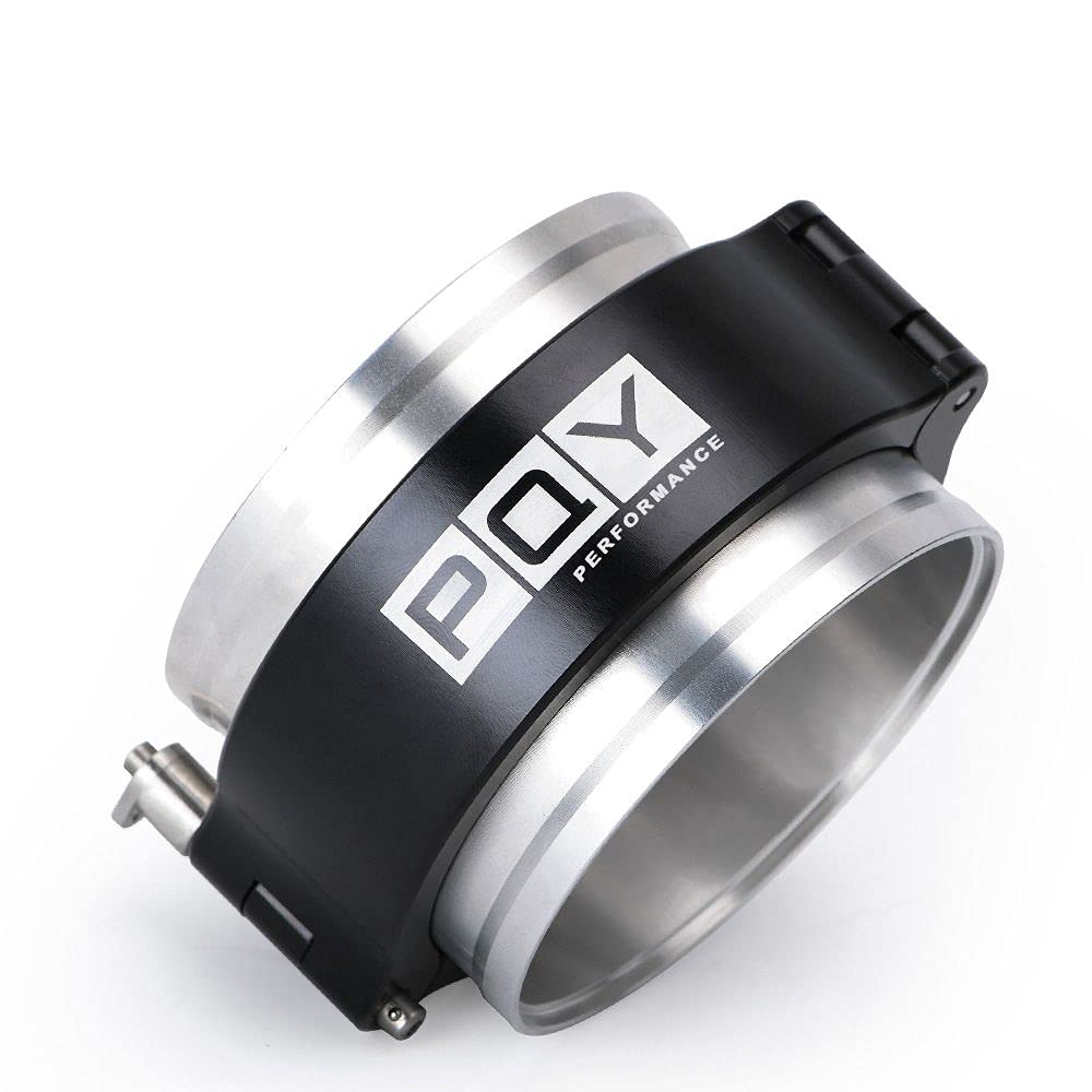 Pqy 3 Inch Aluminum Quick Release V Band Clamp With Flange Intake Intercooler Pipe Clamp Throttle Union Sleeve