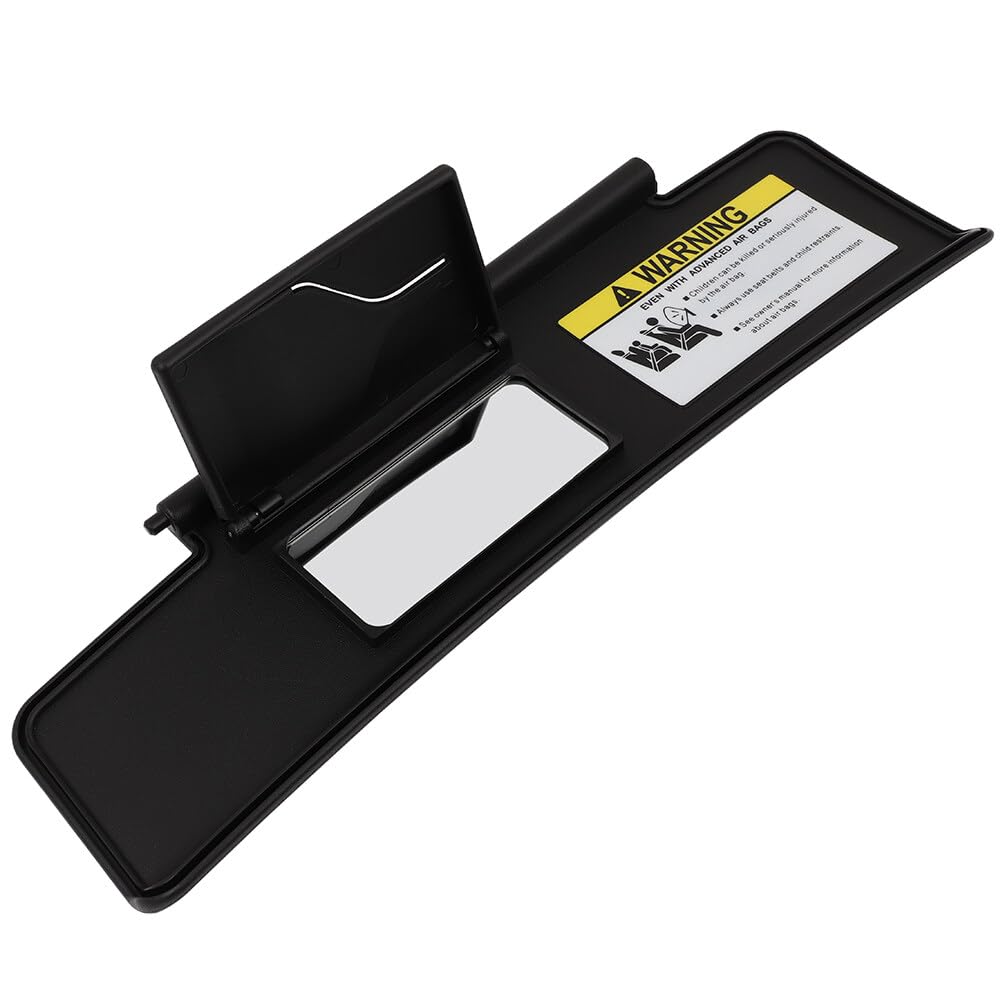 Scitoo Black Left Driver Side Sun Visor Compatible For Mazda Mx-5 Miata 2006-2015, Car Sun Visor Without Sunroof Without Lights