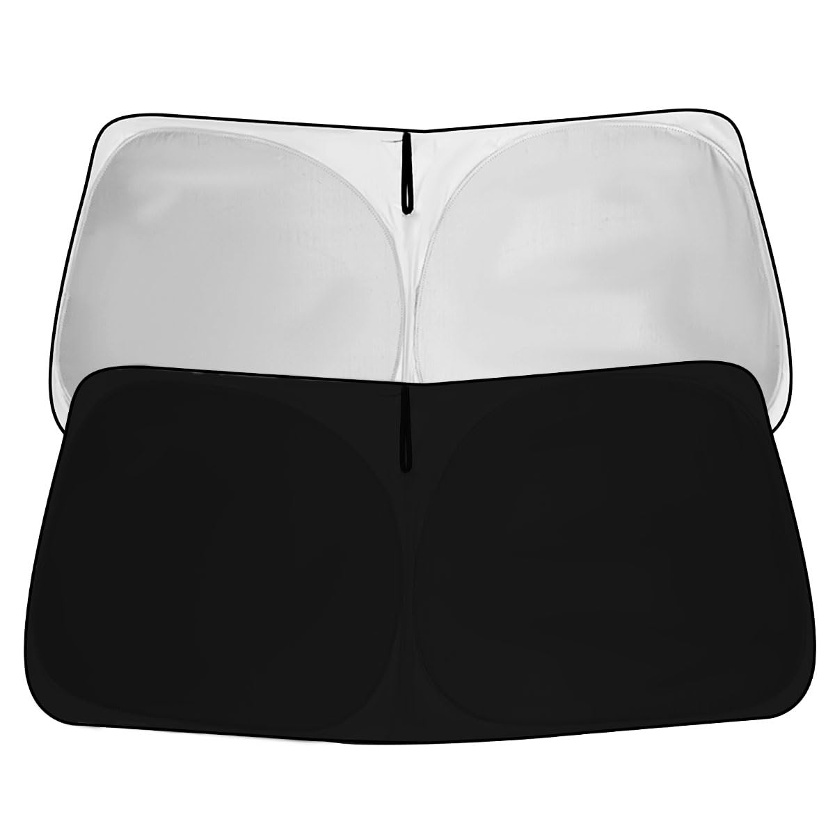 Windshield Sun Shade For 2019-2025 Chevy Silverado 1500, Custom Fit Car Front Window Sunshade For Chevy Regular/Crew/Double Cab