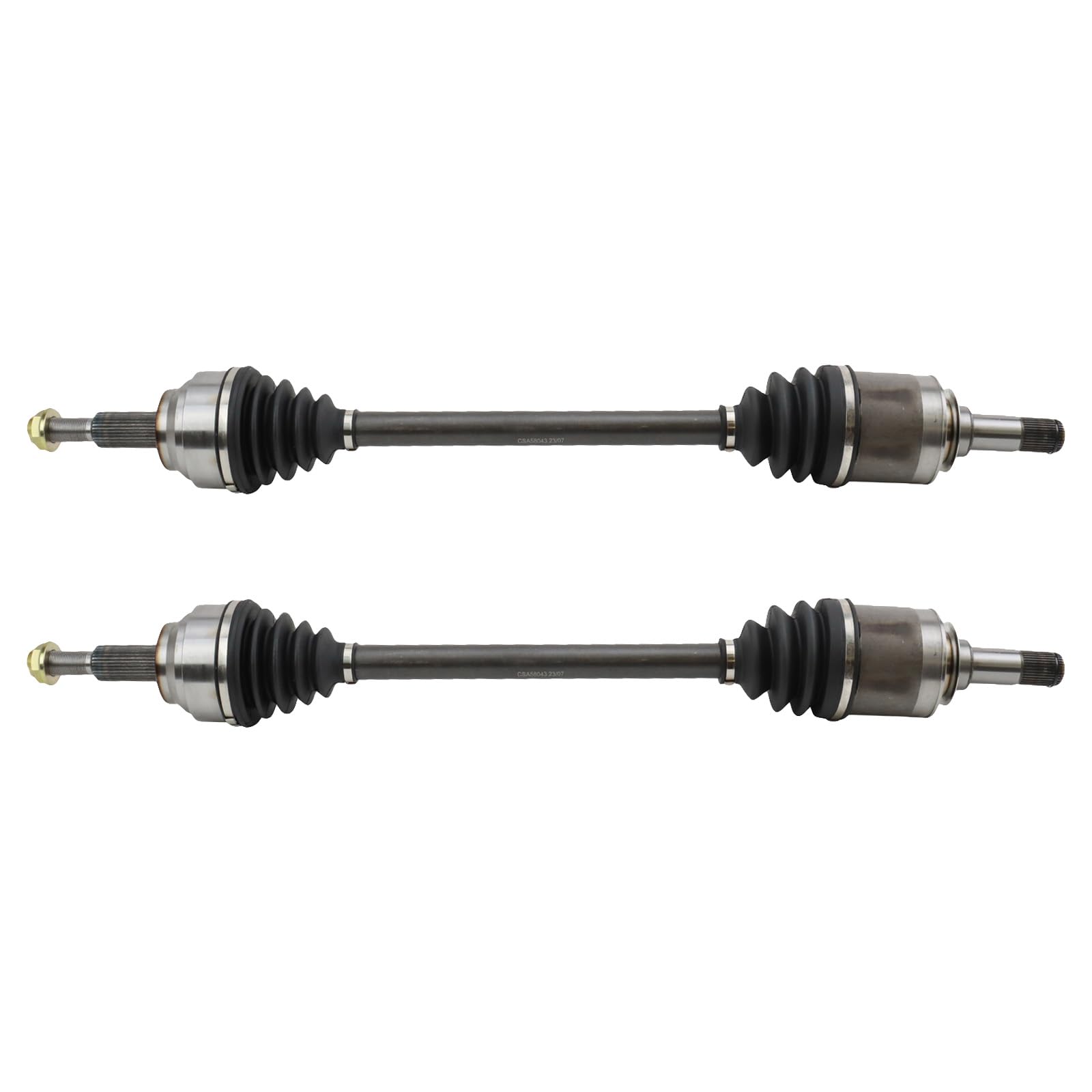 Trq Rear Cv Axle Assembly Set Compatible With 12-13 Durango 12-21 Grand Cherokee