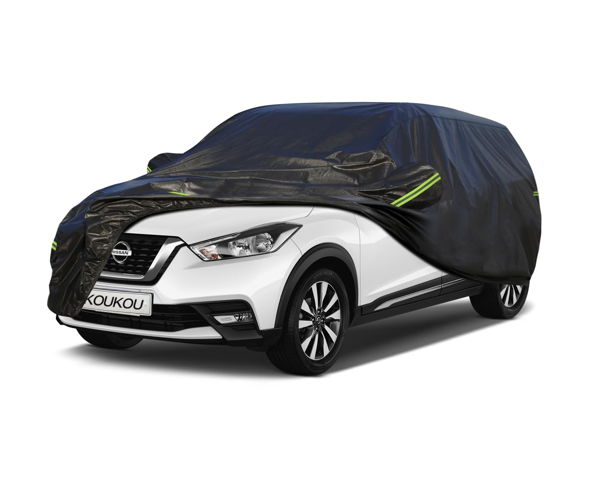 Koukou Waterproof Suv Car Cover Suitable For Nissan Kicks From 2017 To 2025, 7 Layers Windproof All Weather Waterproof Outdoor C