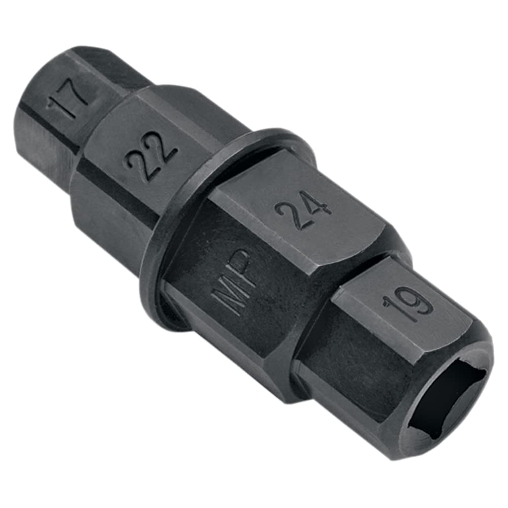 Motion Pro 08-0397 Chrome Hex Axle Tool 17,19,22,24 Mm