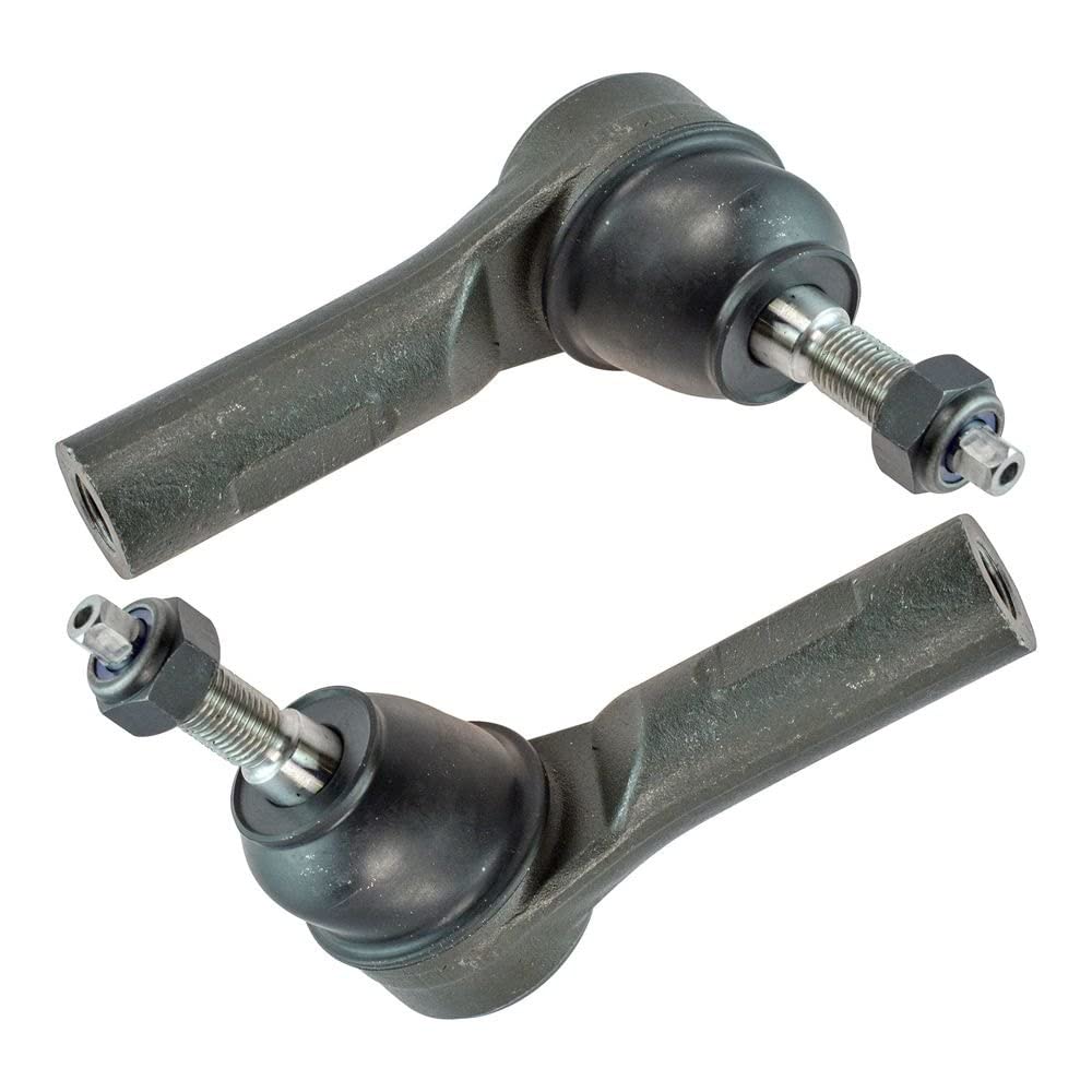 TRQ Front Outer Tie Rod Set Compatible with 2005-2012 Ford Escape 2010-2011 Mazda Tribute 2006-2011 Mercury Mariner