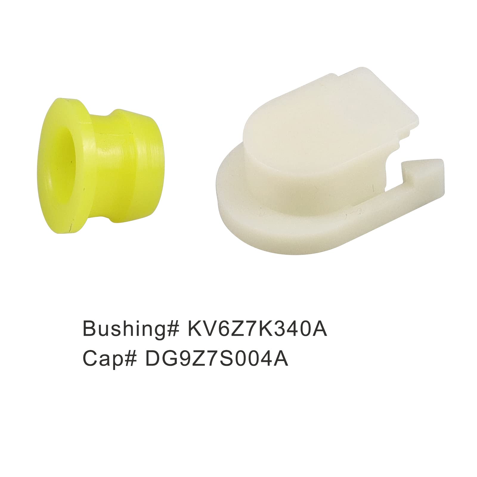 Transmission shifter Cable Bushing and Cap Fit for Ford Edge 15-18 Fusion 13-21 C-Max 13-18 Escape 13-19 Transit Connect 13-21,R