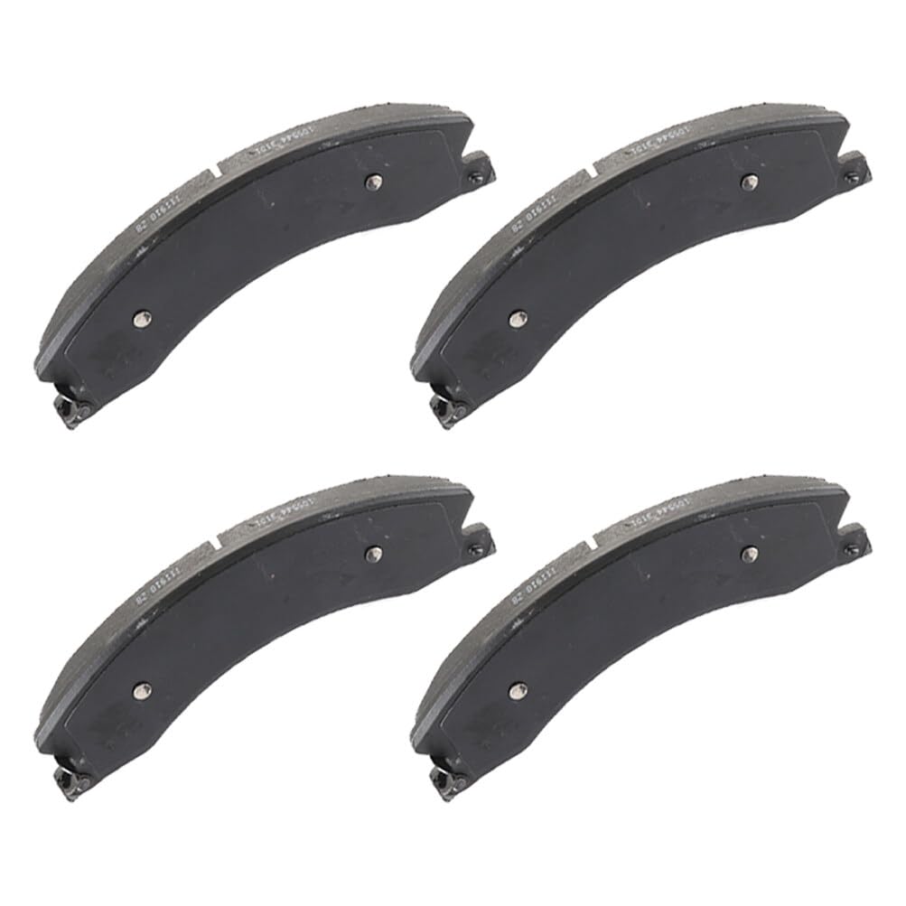 Cciyu D1411 Front/Rear Brake Pads For Chevrolet Express 3500/4500, Silverado 2500/3500 Hd 2009-2017
