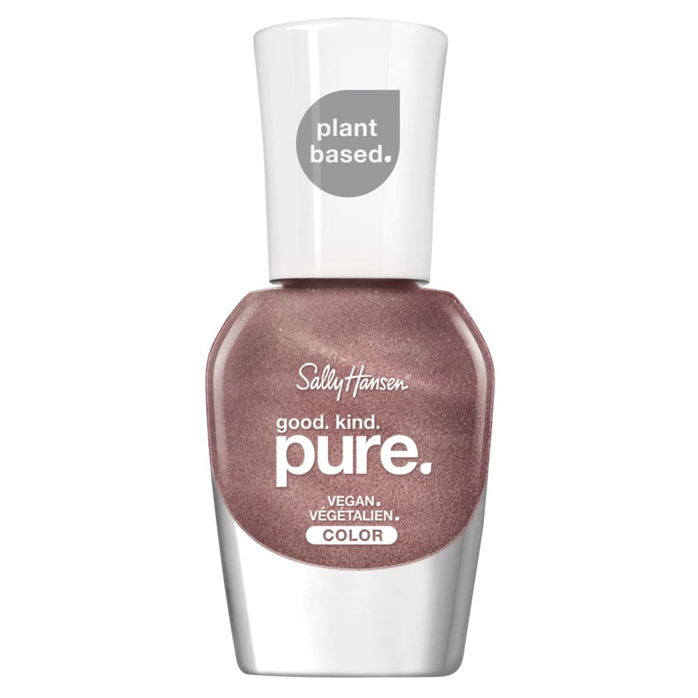 Sally Hansen - Good. Kind. Pure Vegan Nail Colour  Golden Quartz  0.33 Fl Oz (Pack of 1)  Packaging May Vary-New