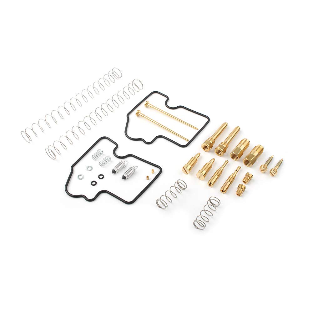 Newsmarts 2x Carb Carburetor Rebuild Repair Kit for 2005-2007 for Kawasaki Brute Force 750 4x4i (KVF750)
