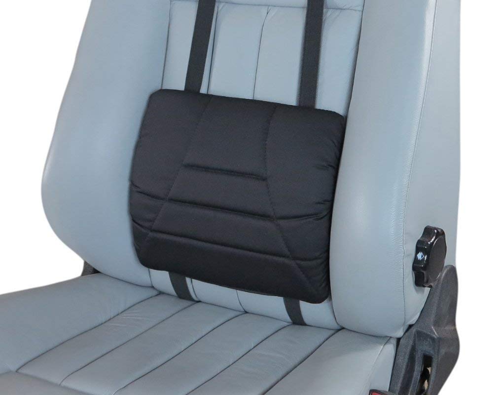 Big Hippo Lumbar Pillow - Orthopedic Foam Support for Lower Back Pain Relief - Ideal for Office Chair & Car Seat - Model YK-FBA-CY