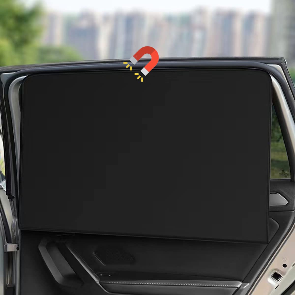 Car Side Window Sun Shades, Window Sunshades Privacy Curtains, 100% Block Light For Breastfeeding, Taking A Nap, Changing Clothe