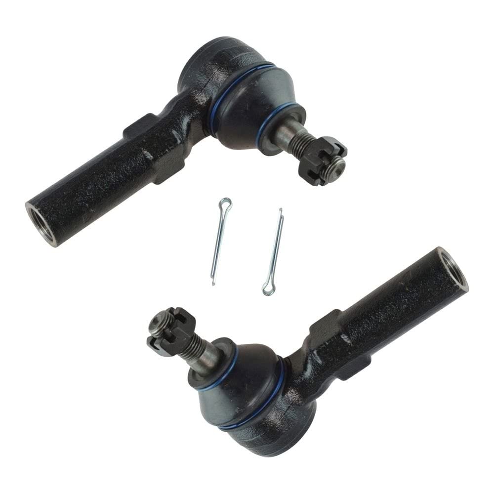 Trq Front Outer Tie Rod Set Compatible With 2009-2010 Pontiac Vibe 2009-2019 Toyota Corolla 2009-2013 Matrix