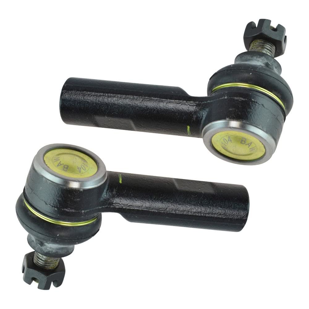 TRQ Front Outer Tie Rod Set Compatible with 2006-2013 Suzuki Grand Vitara 2007-2013 SX4