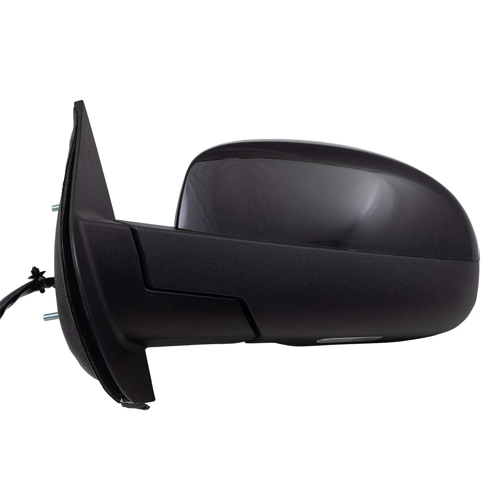 Replacement Driver Power Folding Door Mirror Heated Memory Puddle Lamp Signal On Glass Compatible With 07-14 Silverado Sierra Ta