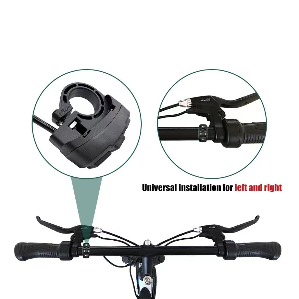 Motorcycle Head Light Turn Switch, Motorcycle Headlights Horn Turn On/Off Control Switches,Set For Scooter Electric Bike 3-In-1 Light Horn Turn Switch Signal Button