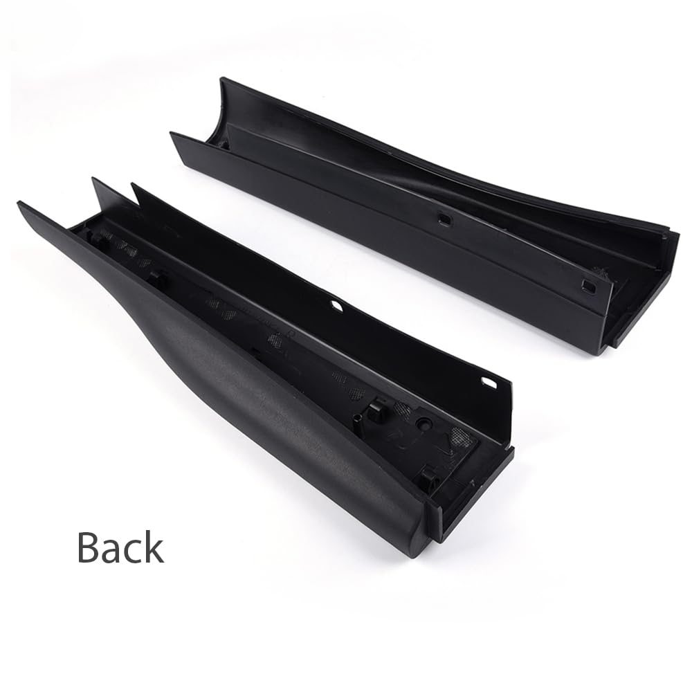 Pit66 Step Side Tailgate Molding Cap,Compatible With 2008-2016 Ford F-250 F-350 Super Duty With Flex Step, Flexible Molding Trim