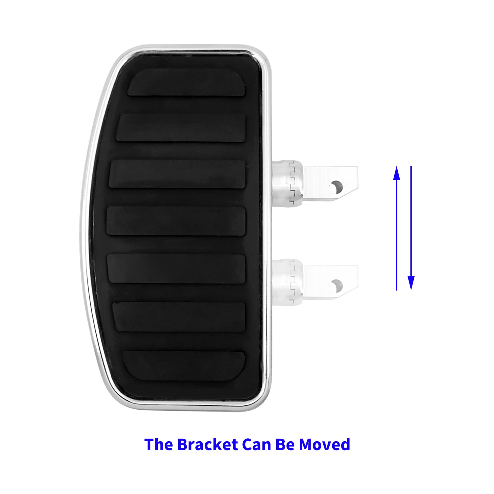 HCmotorku Motorcycle Adjustable Floorboards Rider Passenger Footboard Wide Foot Pegs Fit For Honda VTX 1800 1300 For Suzuki C50