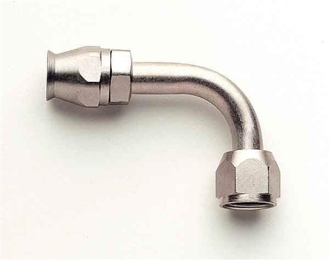Aeroquip Fce1732 Nickel-Plated Steel -06An A/C 90-Degree Female O-Ring Pilot