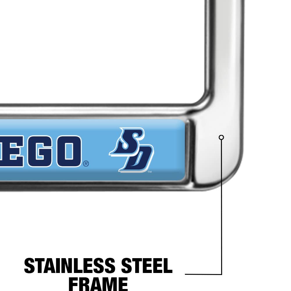 GRAPHICS & MORE Metal License Plate Frame - Full Size, University of San Diego Alumni Design, One Size