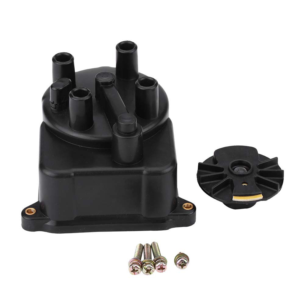 Car Ignition System Distributor Kit, 30102 P54 006 Auto Distributor Cap & Distributor Rotor Ignition Kit Fit For Honda Civic 92-00