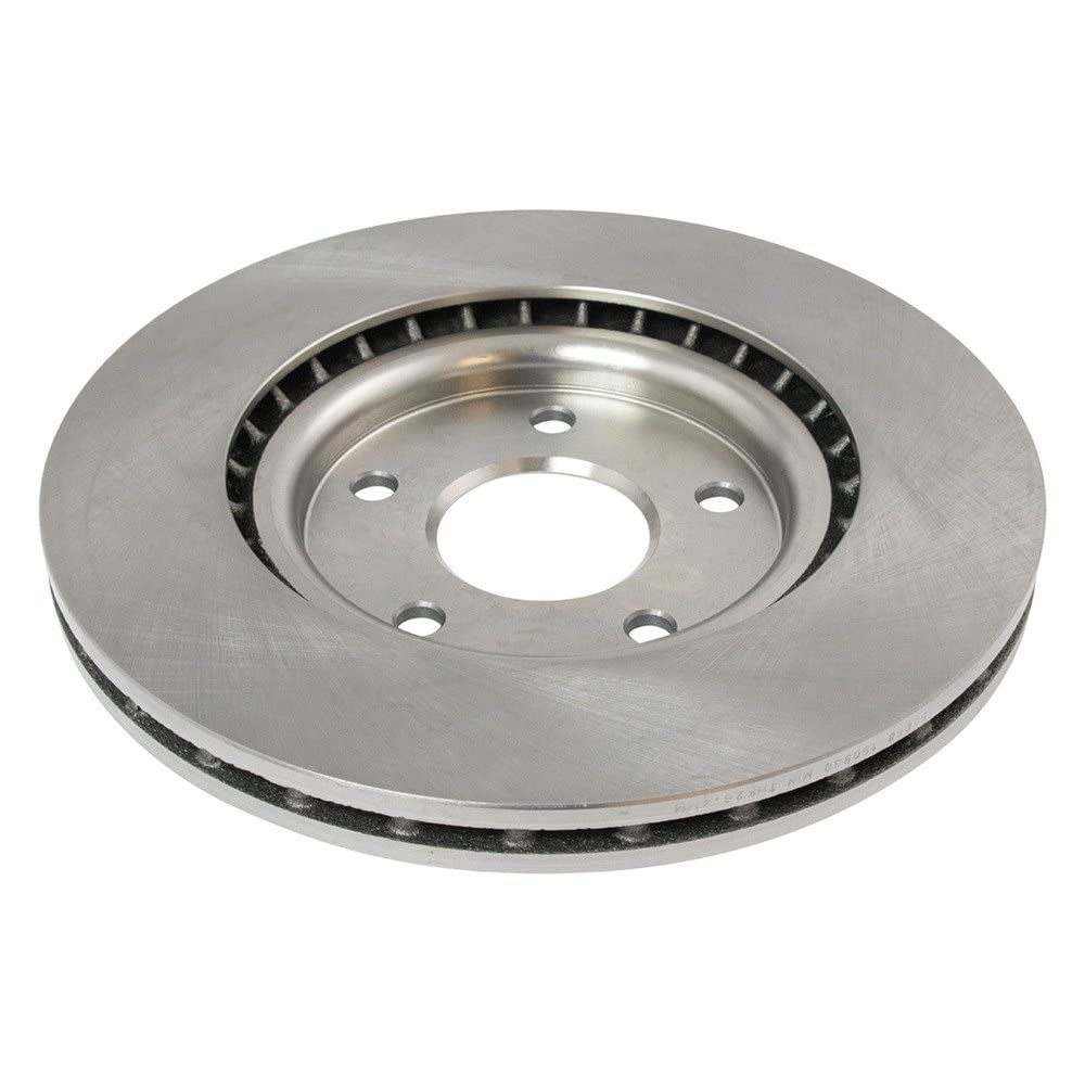 Trq Front Disc Brake Rotor Pair Set For 2012-2015 Cargo Van / 2011-2018 Grand Caravan / 2012-2018 Journey / 2017-2019 Pacifica /