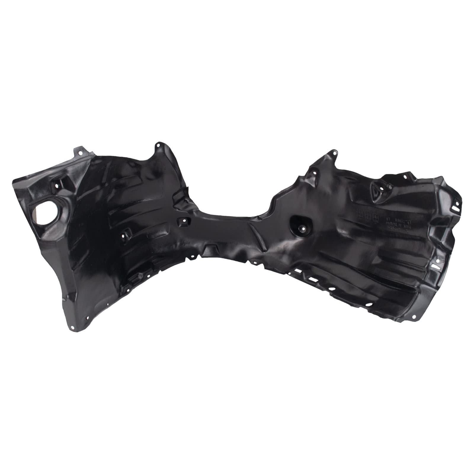 Trq Inner Fender Liner Set Compatible With 2018-2019 Toyota Camry To1248214 To1249214