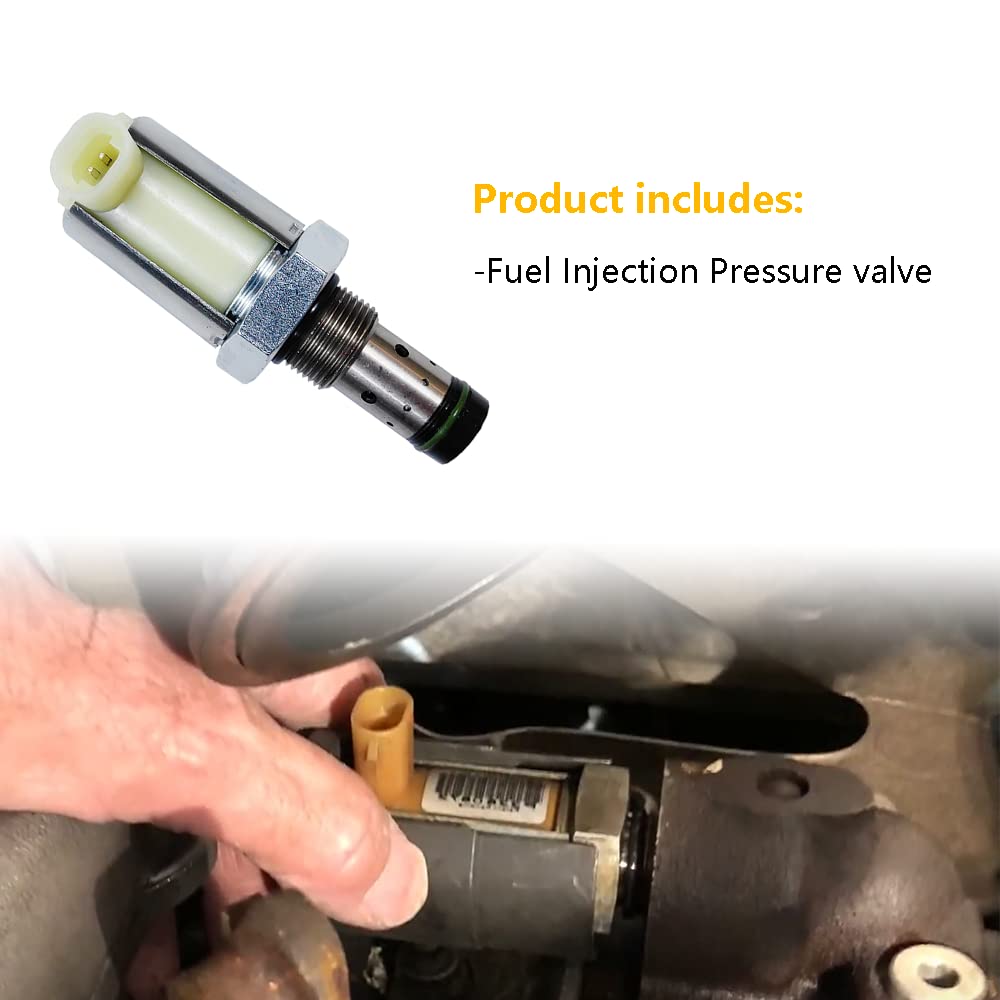 IPR Valve 6.0 Powerstroke Injector Pressure Regulator | Fit for 2003-2010 F250 F350 F450 F550 E450 Super Duty Excursion, 04-10 E