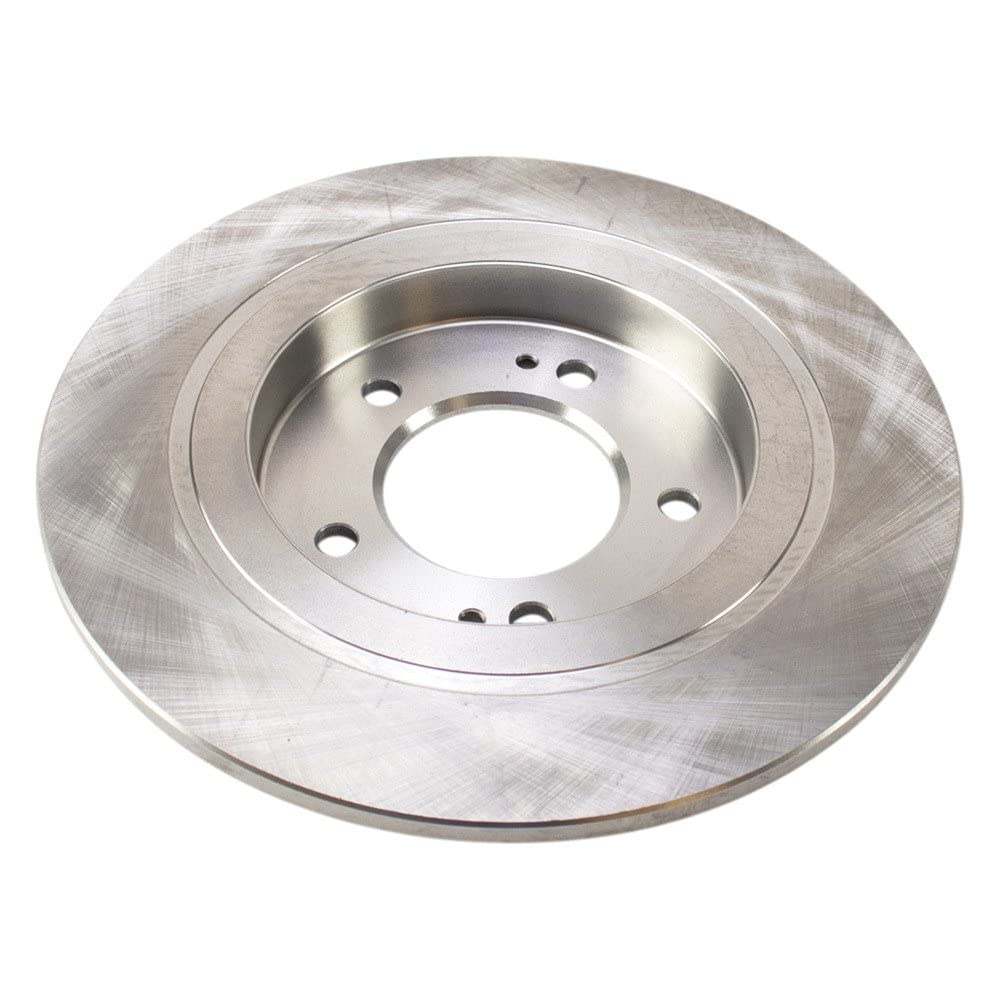 Trq 2Pc Rear Replacement Brake Rotor Kit Lh & Rh Set For Kia Hyundai