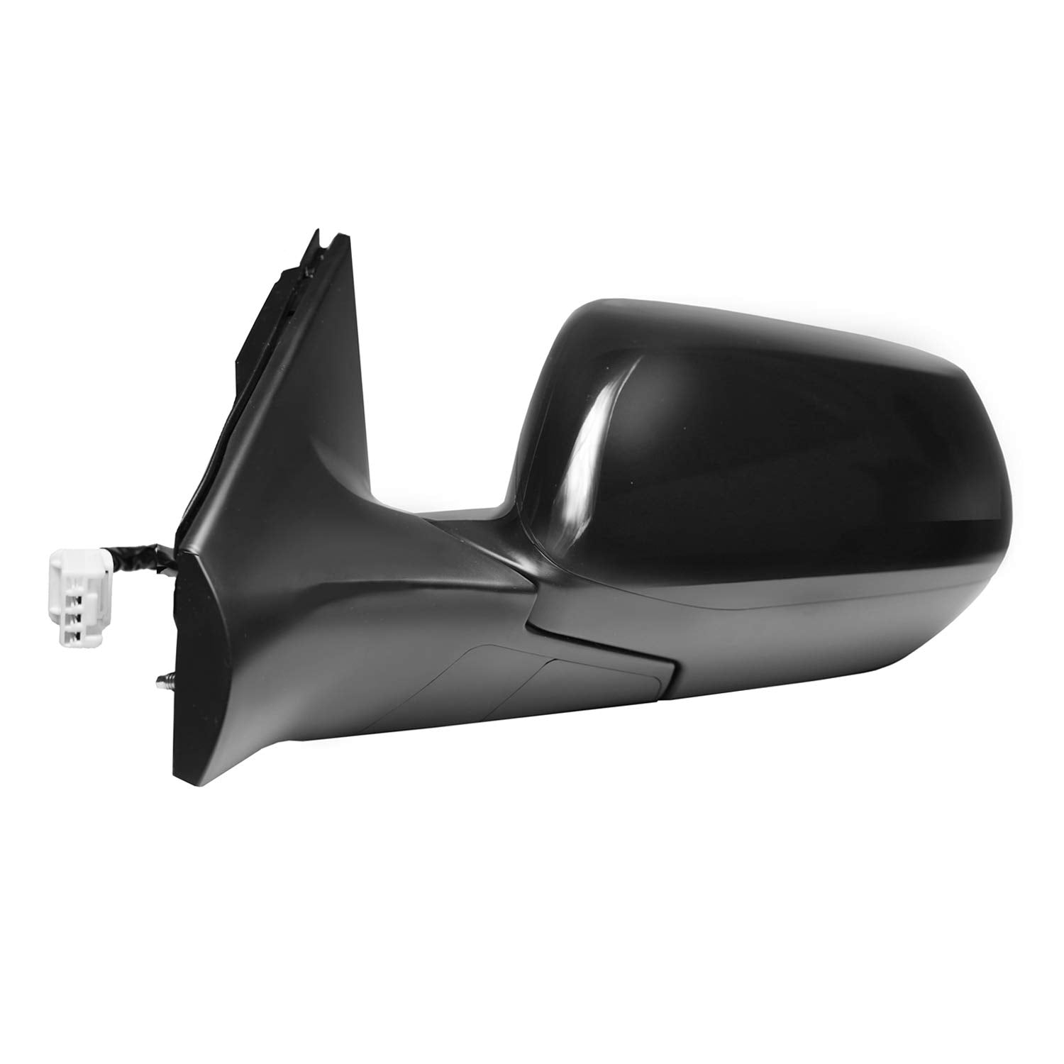 Fit System Driver Side Mirror For Honda Cr-V Lx, (Us Built, Textured Black W/Ptm Cover, Foldaway), W/O Turn Signal, W/O Bsds, W/