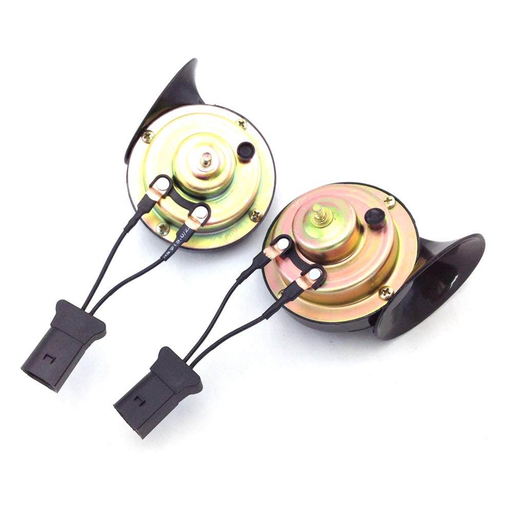 Farbin Car Horn Special Plug Compatible With Au/Di Adapter Wiring Harness Pigtail Socket Car Horn Connector Harnesses Cable 2Pcs