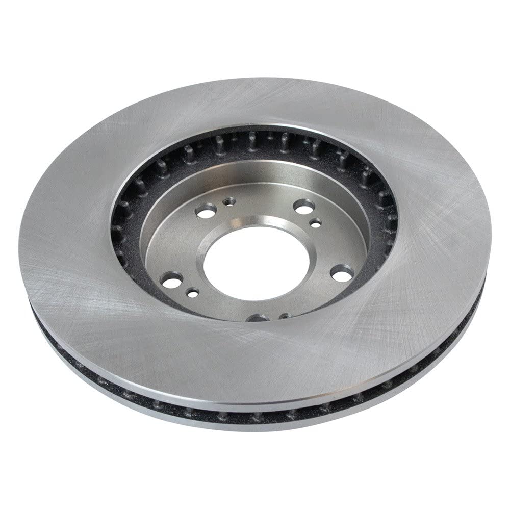 Trq Front Brake Rotors Set Vented Compatible With 2004-2011 Mitsubishi Endeavor