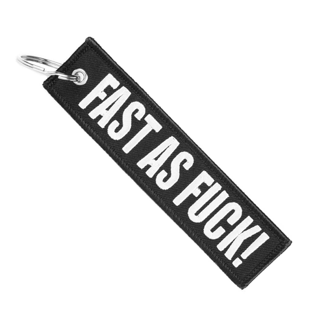 Motoloot Keychain For Motorcycles, Scooters, Cars And Gifts (Fast As Fuck!)